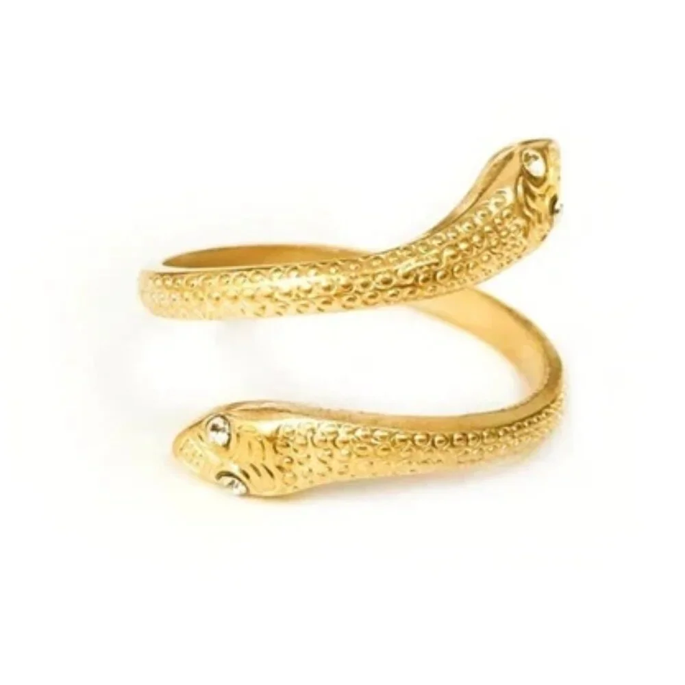 Robyn Rhodes Nori Snake Ring - New in Box